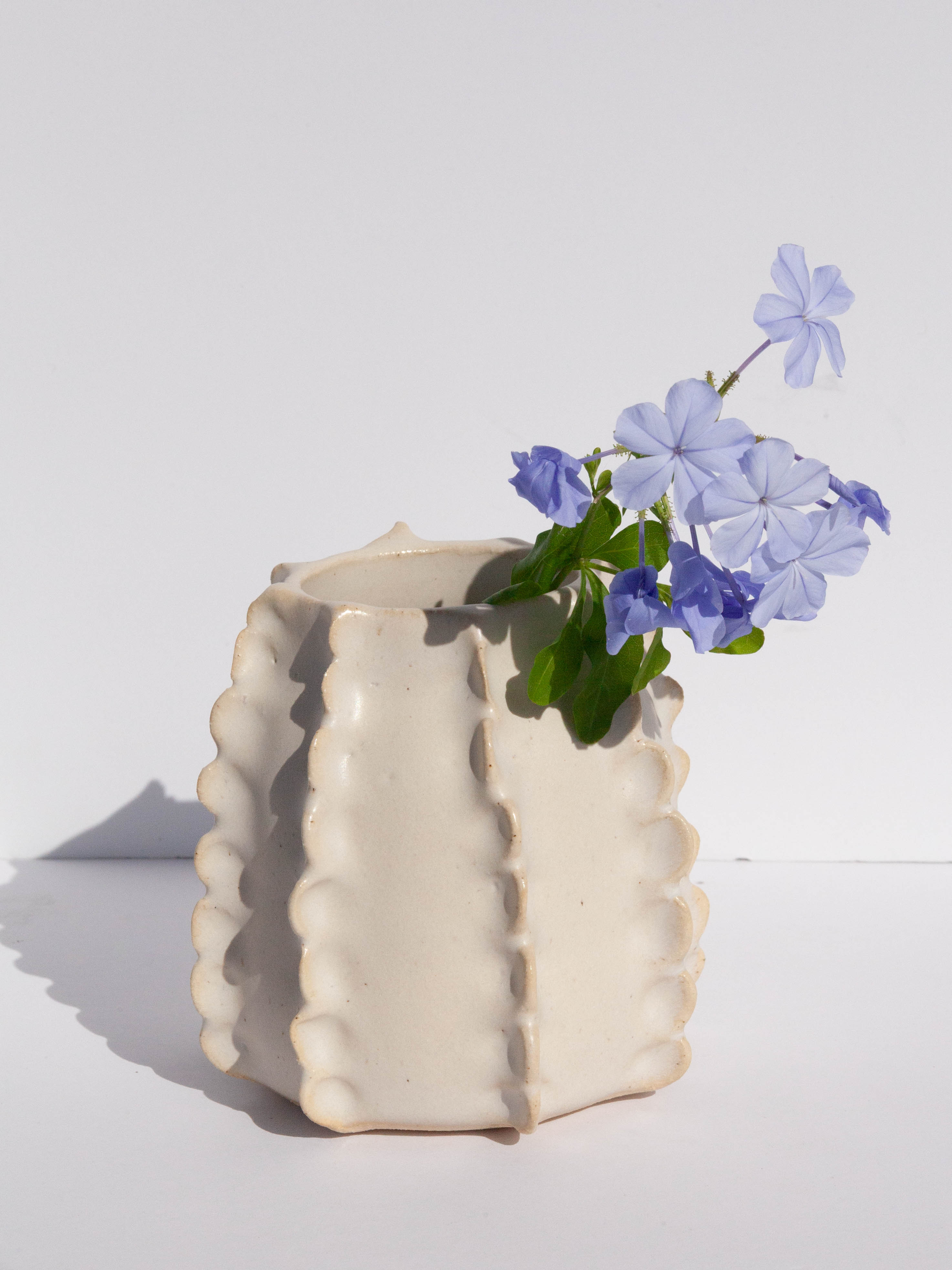 Hey Moon Ruffled Vase