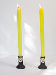 Jaguar Candleholder Pair