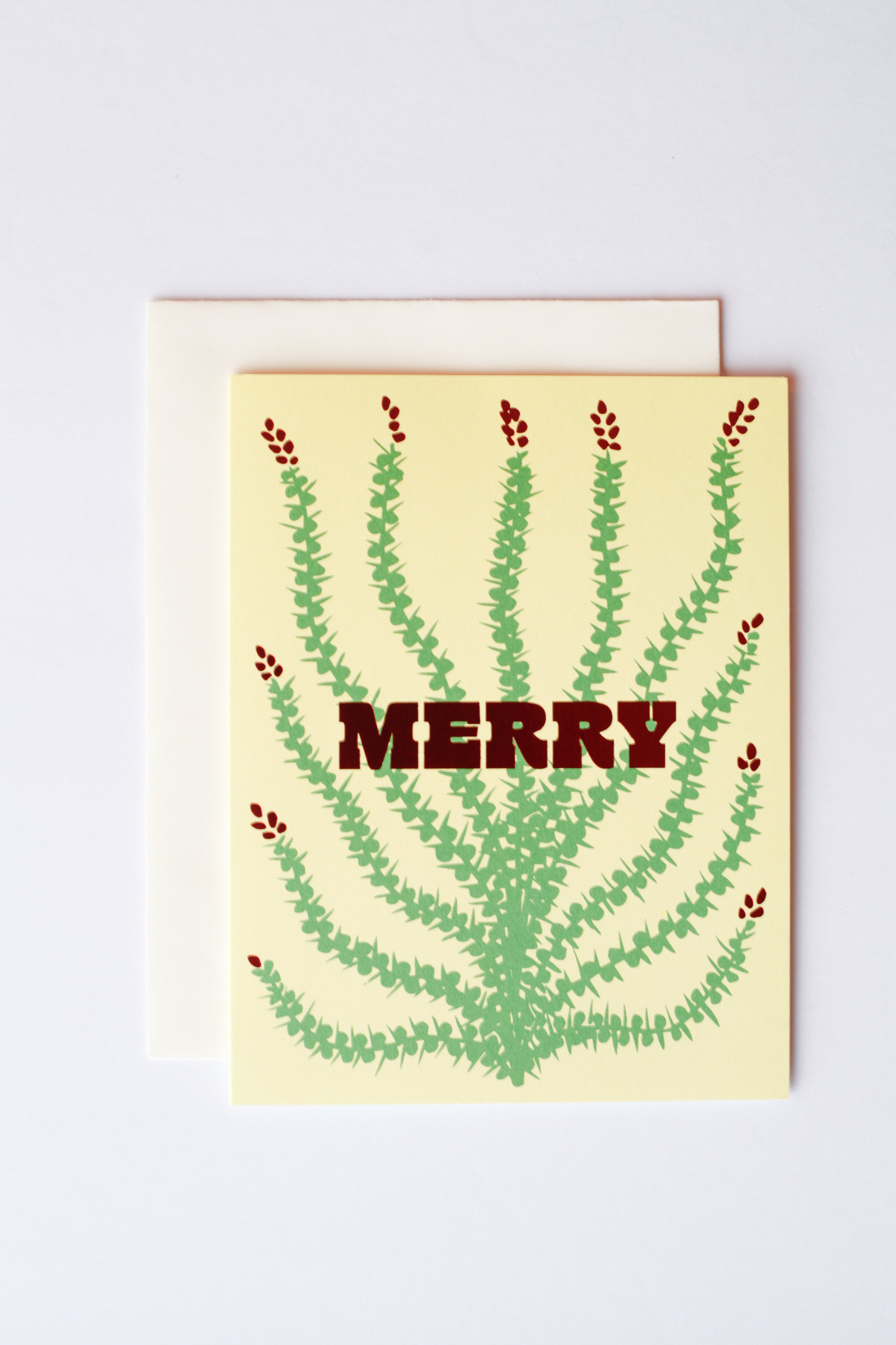 Holiday Cactus Card