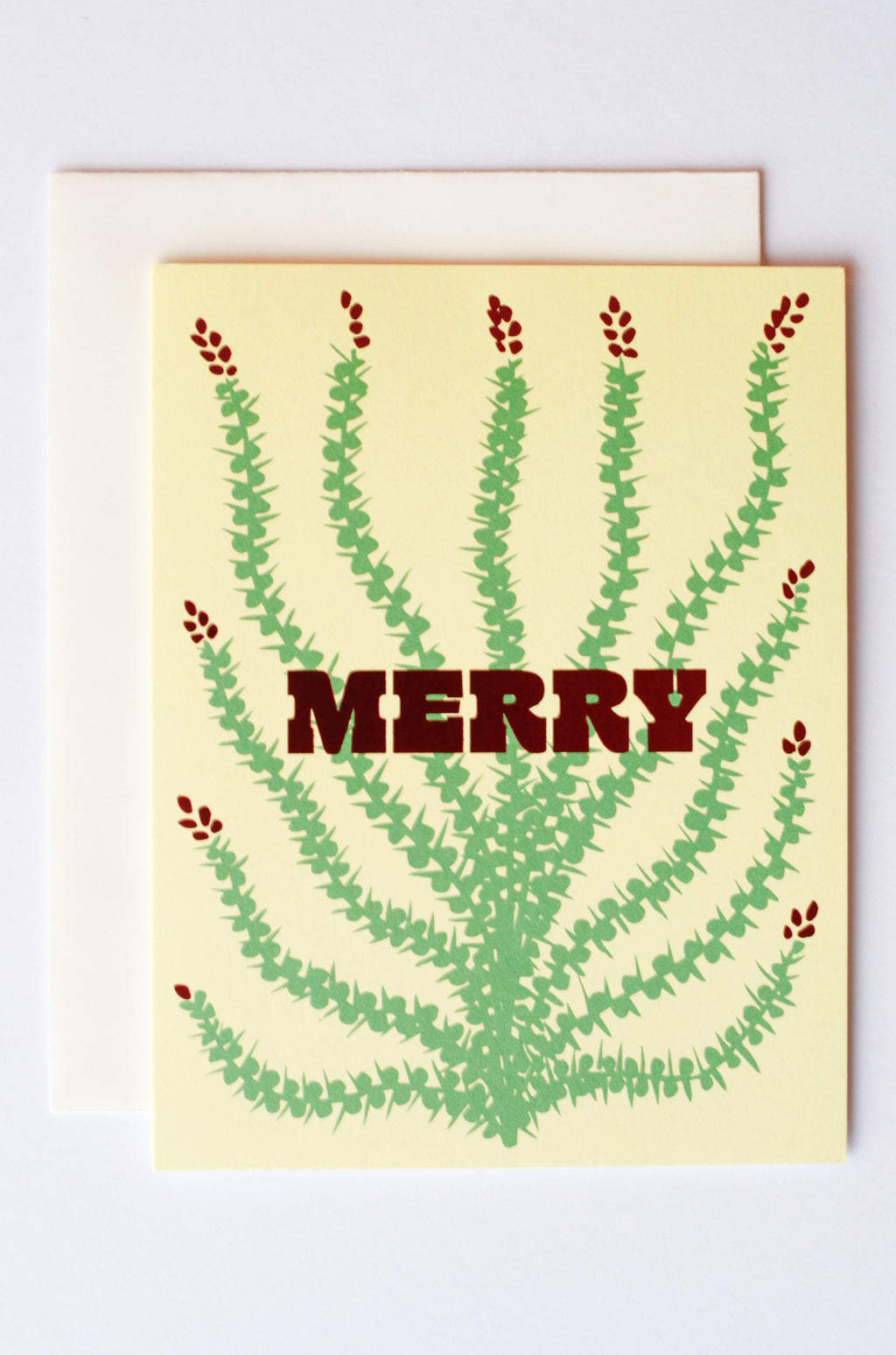Holiday Cactus Card