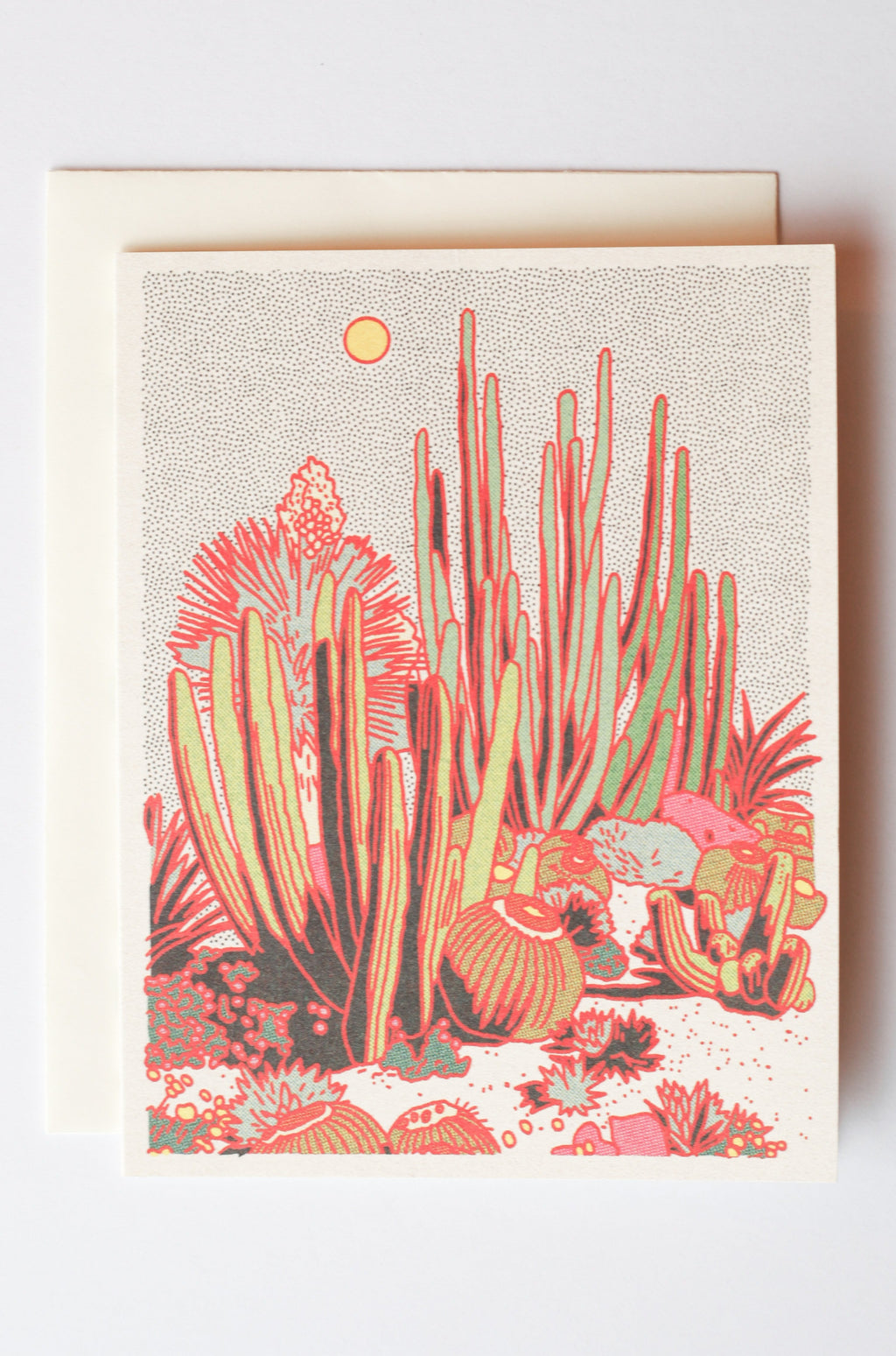 Cactus Scene Card