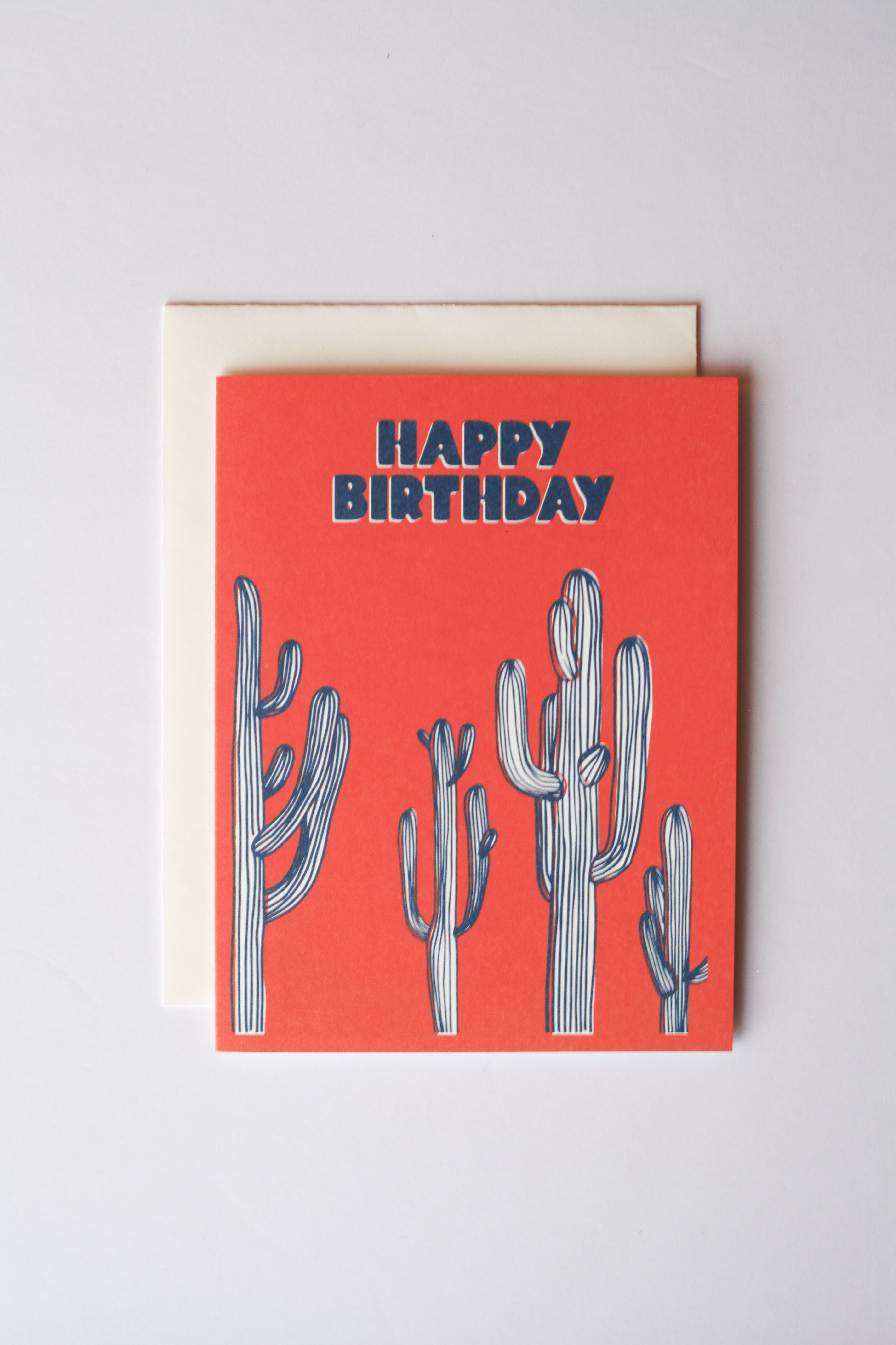 Cactus Birthday Card