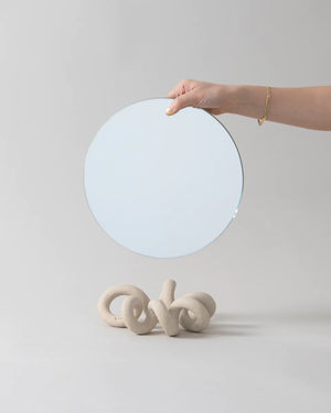 Curlee Table Mirror - Sin Ceramics