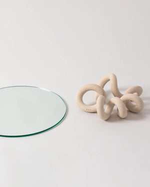 Curlee Table Mirror - Sin Ceramics