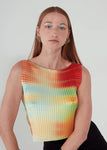 Pleat Singlet - Veil