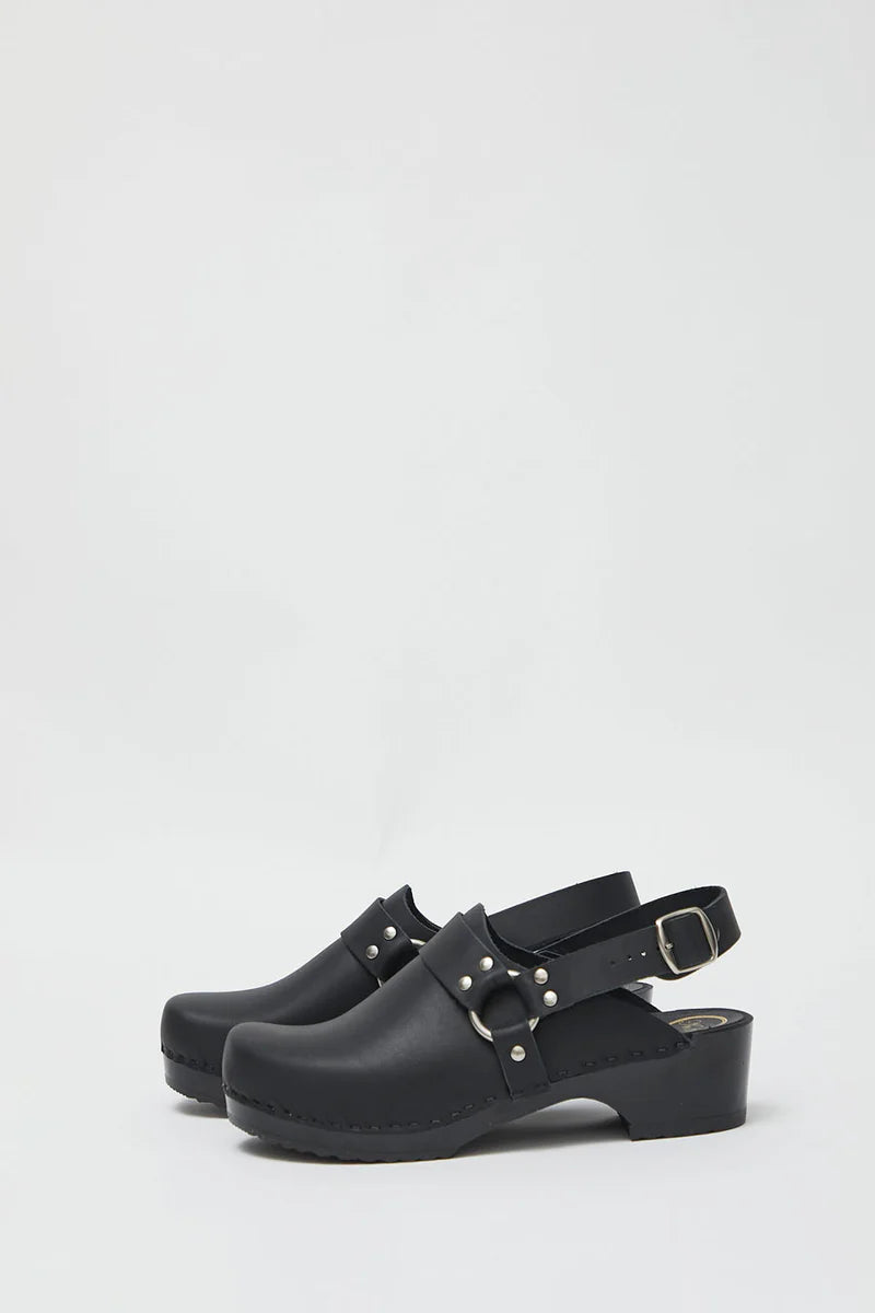 Brando Clog in Black on Black - No. 6