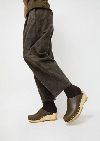 Sophie Studded Clog in Army - No. 6