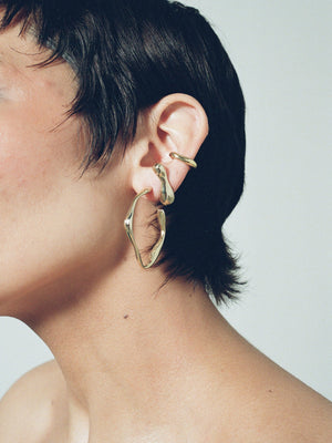 Onda Hoop Earrings - Faris