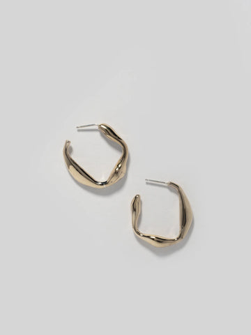 Small Onda Hoop Earrings - Faris