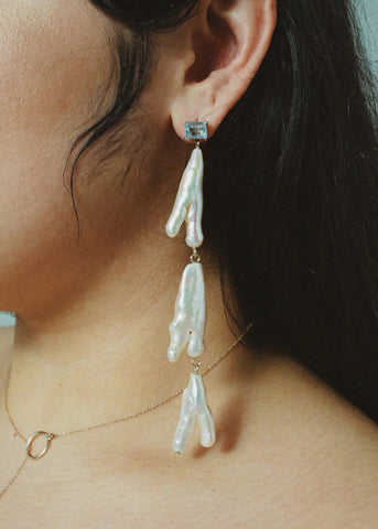 Paw Drop Earrings - Faris