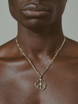 Peace Pendant Necklace - Faris