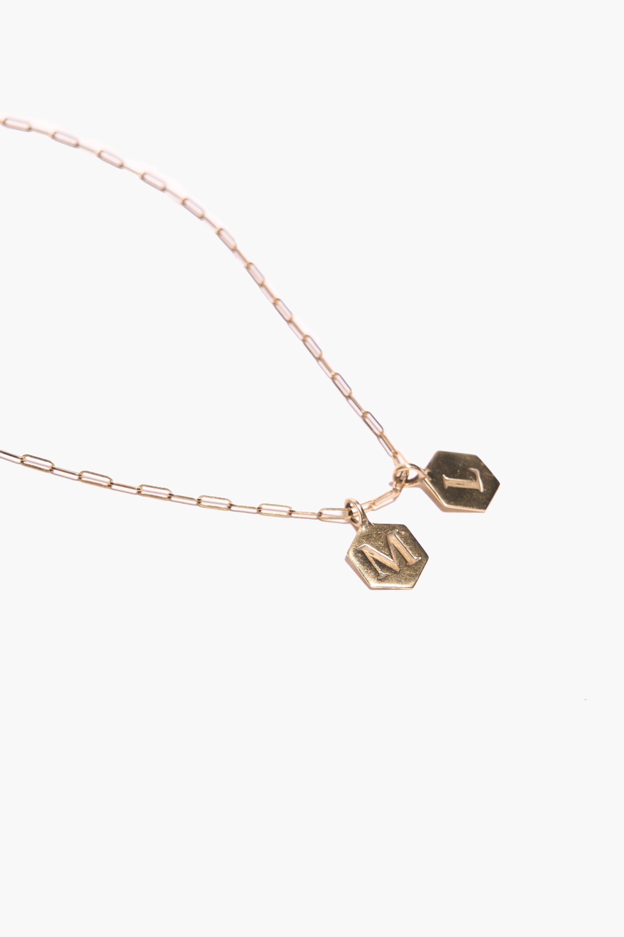 Paperclip Chain Necklace - 14k Gold