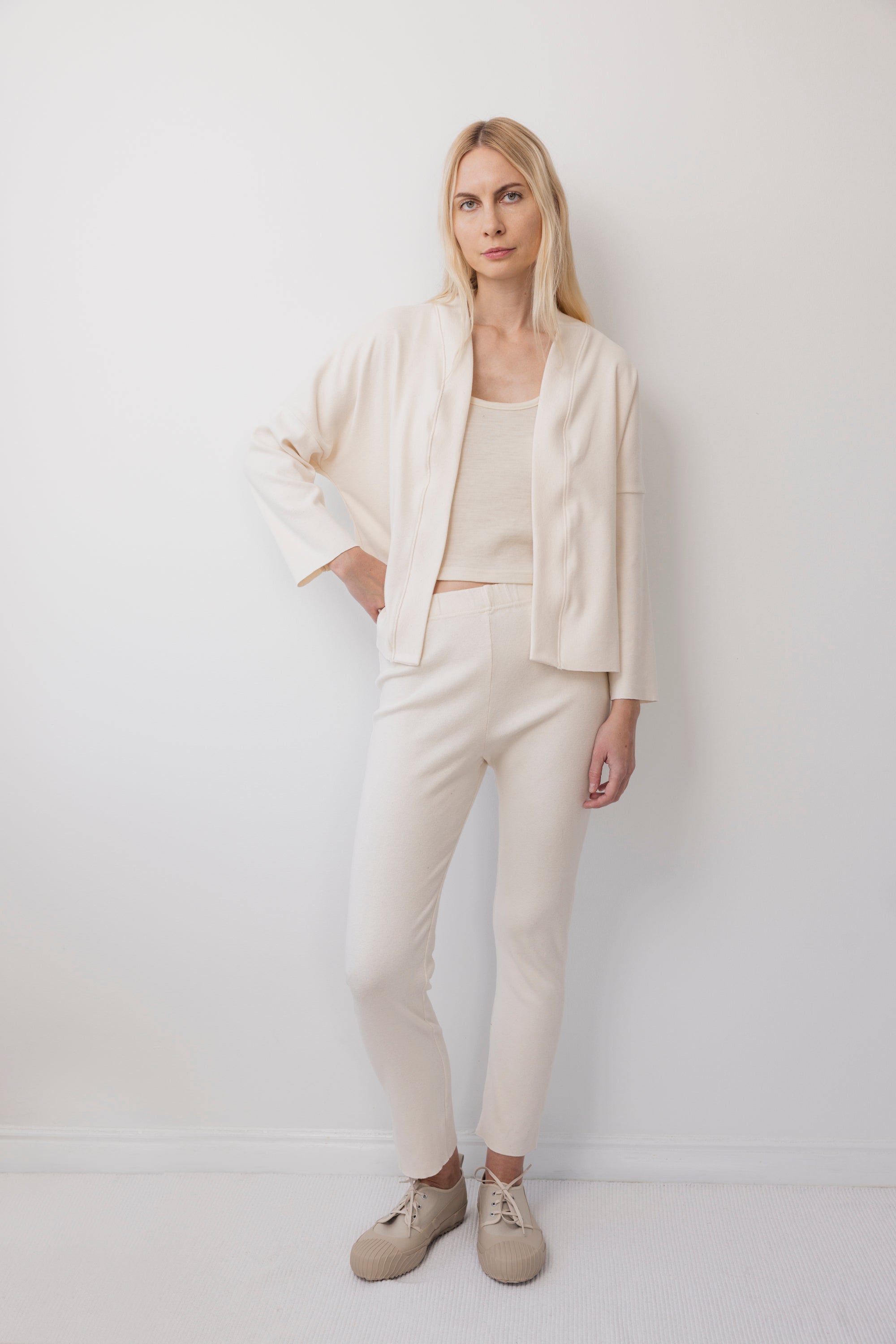 Easy Legging in Natural - Wol Hide
