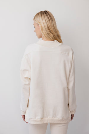 Big Sweatshirt in Natural - Wol Hide