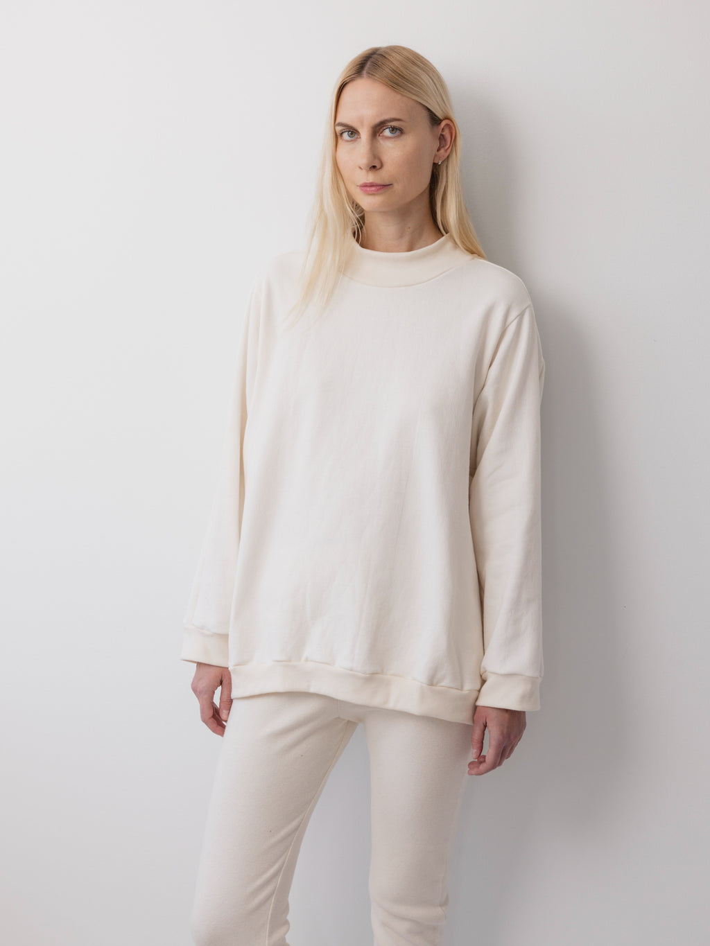 Big Sweatshirt in Natural - Wol Hide