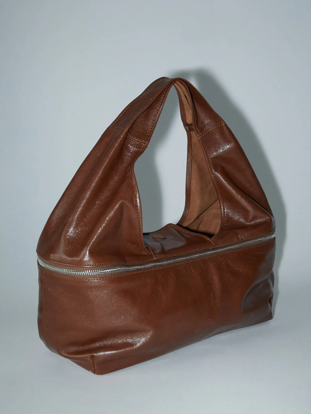 Riba Zip Bag in Brown - Paloma Wool