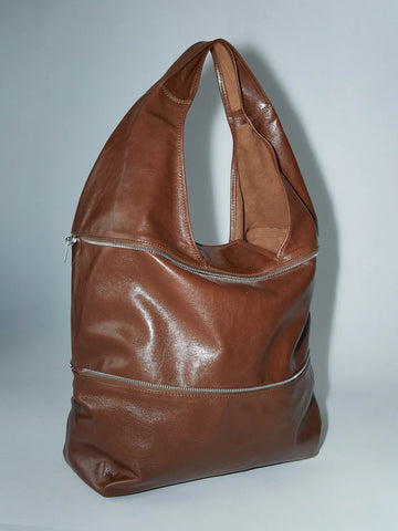 Riba Zip Bag in Brown - Paloma Wool