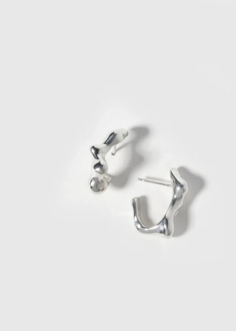 Small Seep Hoop Earrings - Faris