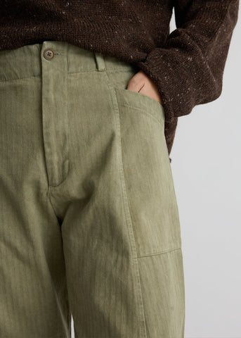 Salina Pant in Moss - Shaina Mote