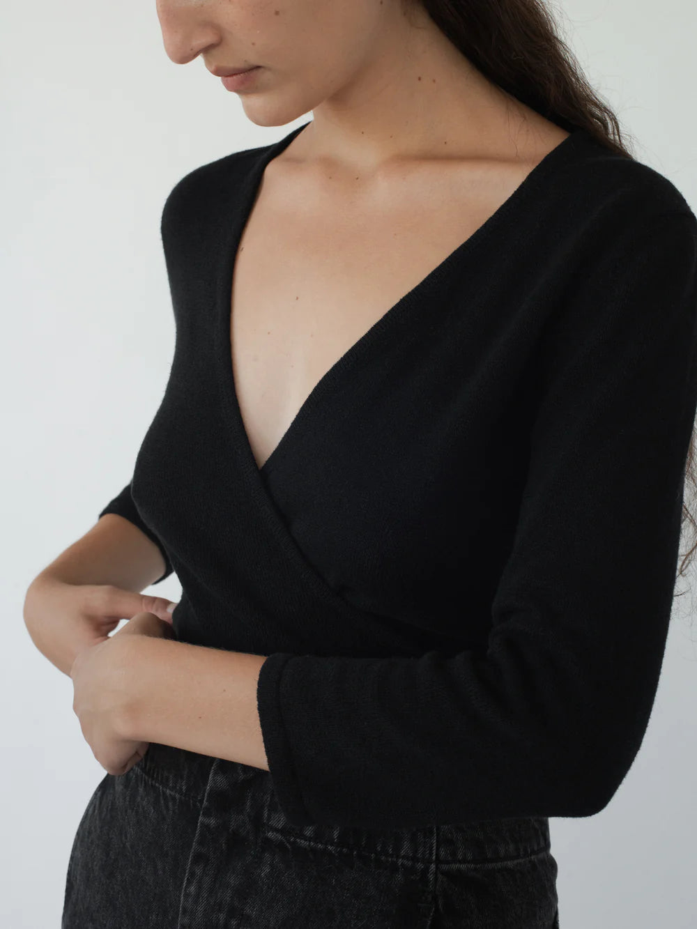 Elsa Top in Onyx - Shaina Mote