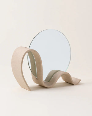 Wavee Table Mirror - Sin Ceramics