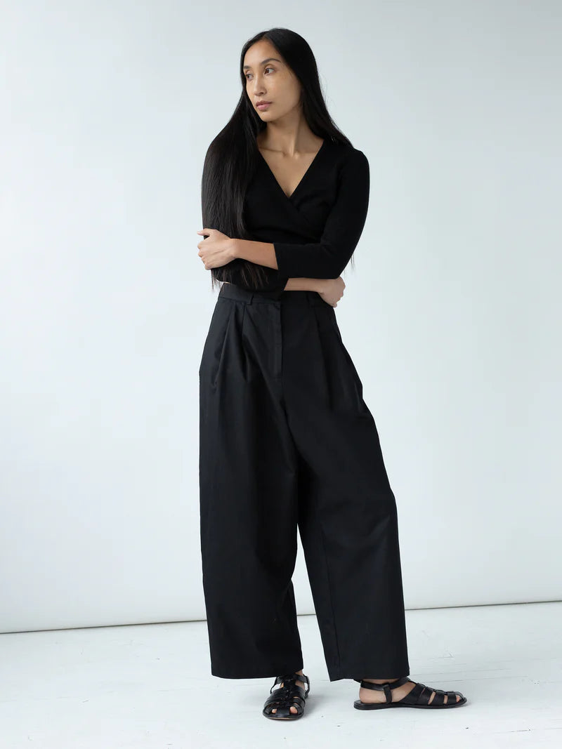 Boy Trouser in Onyx - Shaina Mote