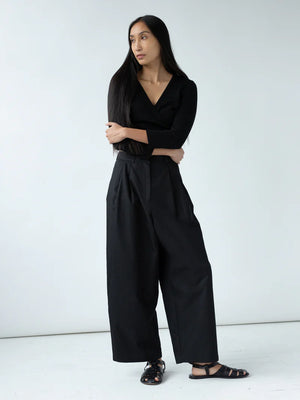 Boy Trouser in Onyx - Shaina Mote