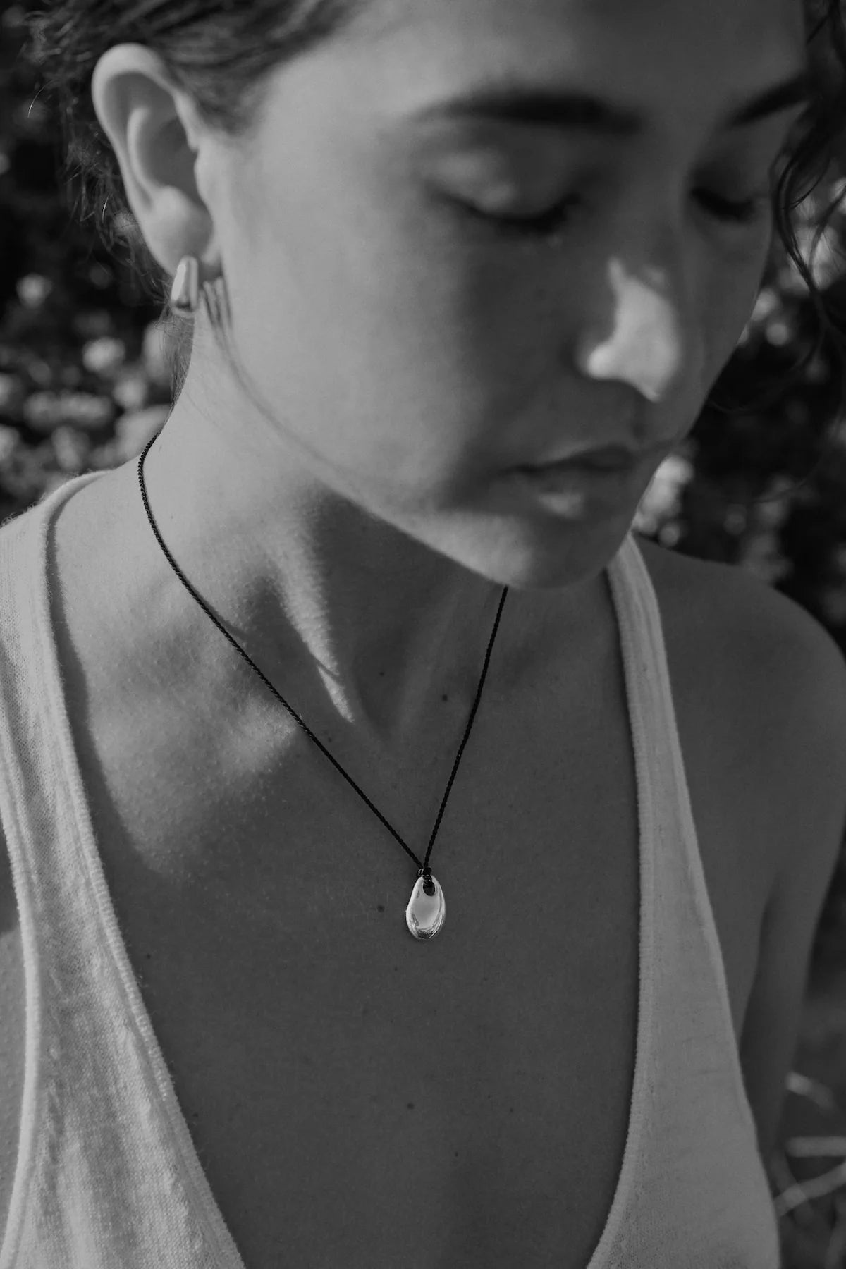 Sea Stone Pendant Necklace - Leigh Miller