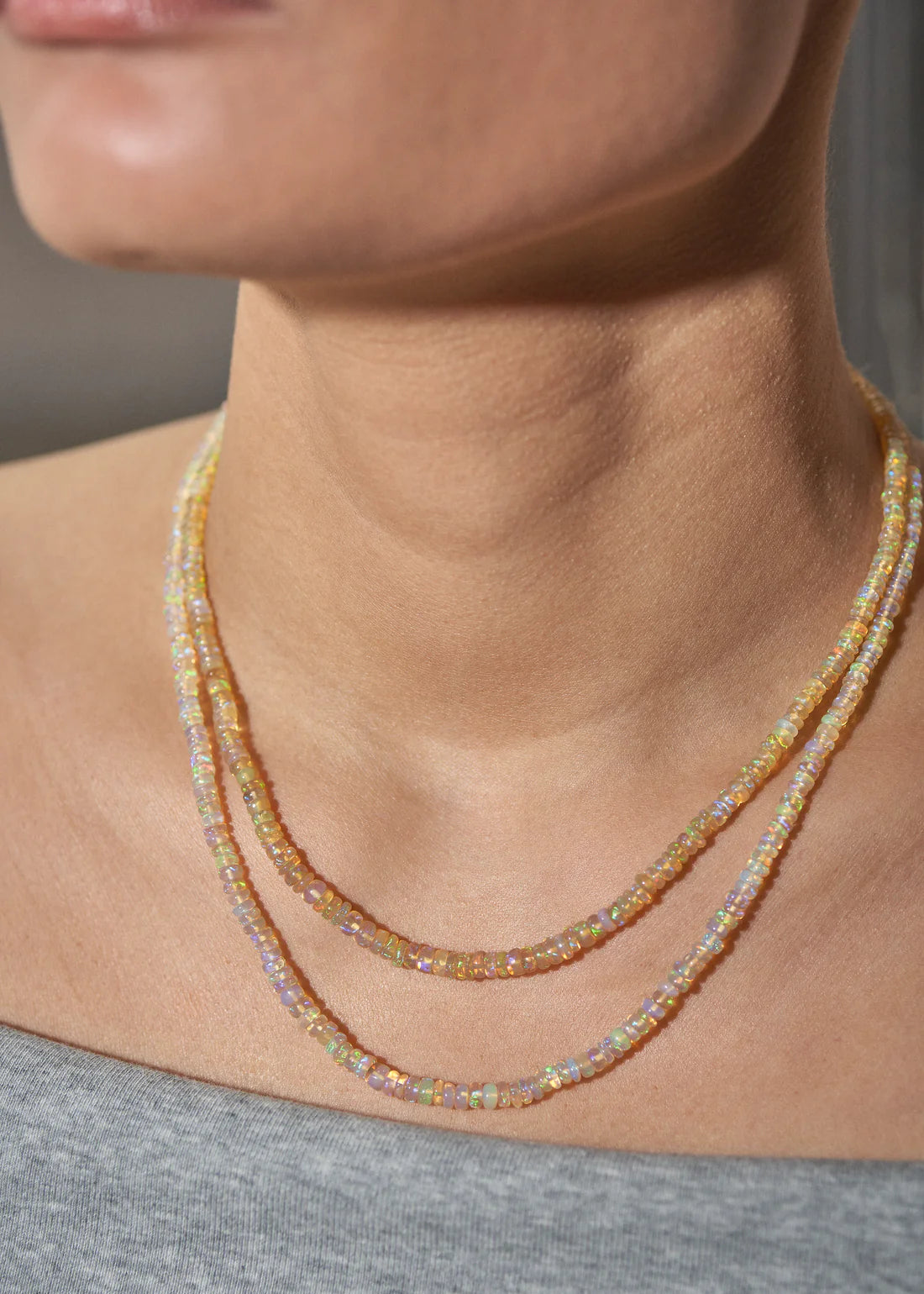 Fire Opal Strand Necklace – Lovecraft