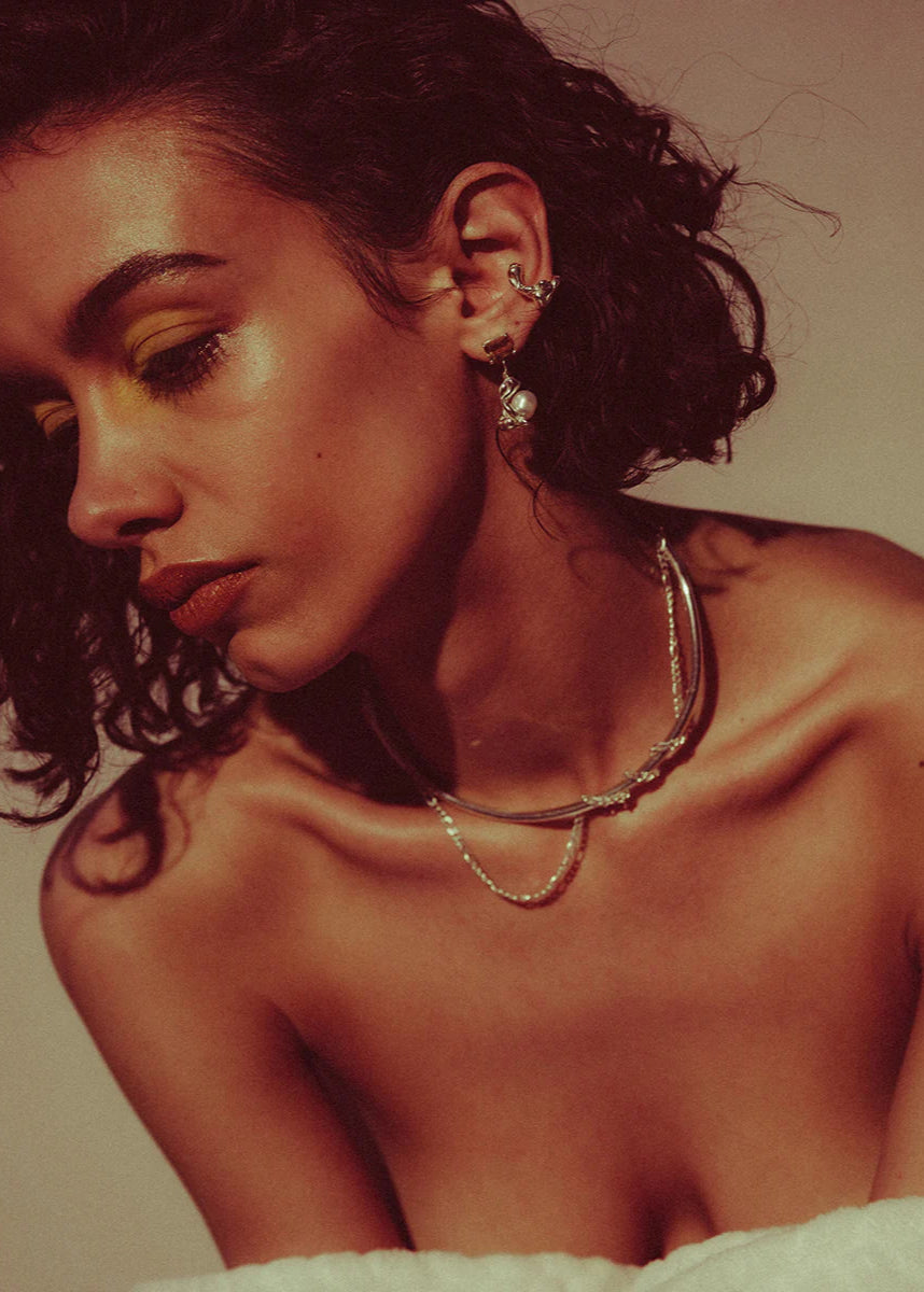 Tresor Gem Drop Earrings - Faris
