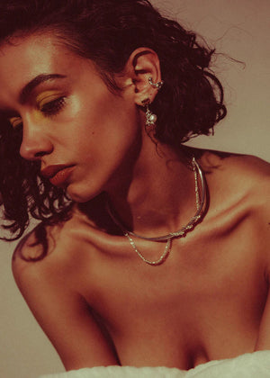 Tresor Gem Drop Earrings - Faris
