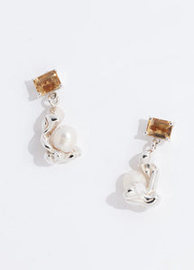Tresor Gem Drop Earrings - Faris