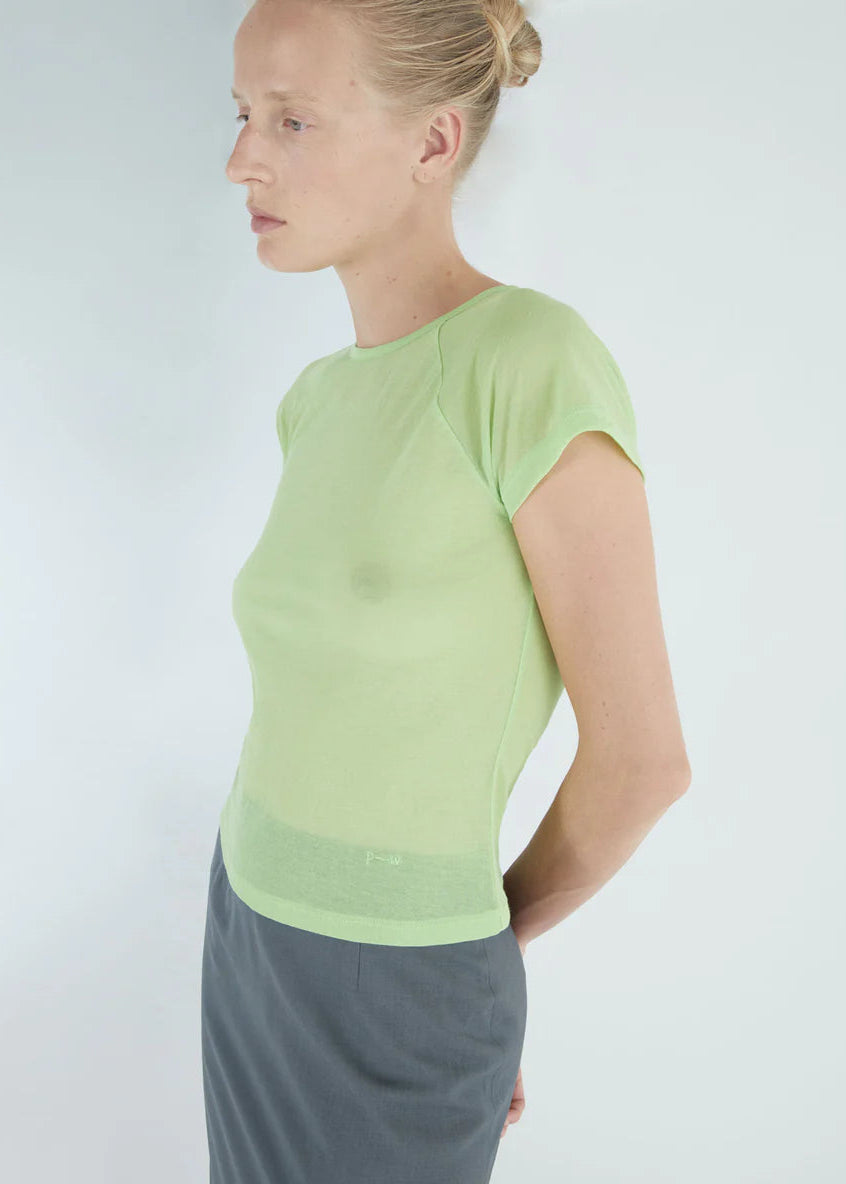 【新品未使用】paloma wool  カットソー green PALOMA-Green reversible t-shit with 'Paloma' print – paloma wool