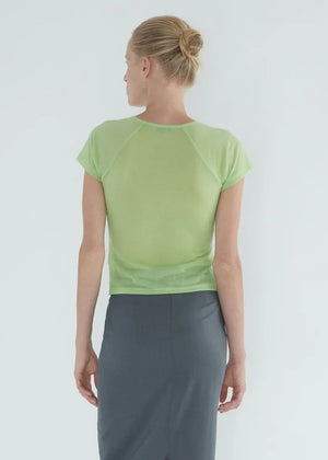 【新品未使用】paloma wool  カットソー green Paloma Wool: Green Omu T-shirt | SSENSE