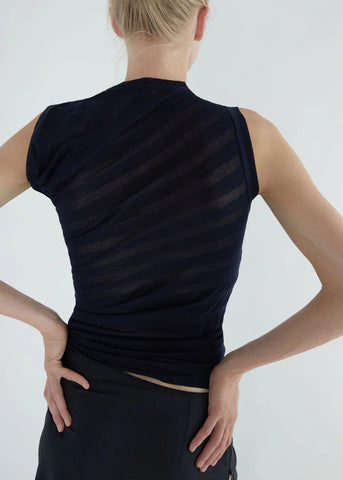 Raven Top in Navy - Paloma Wool