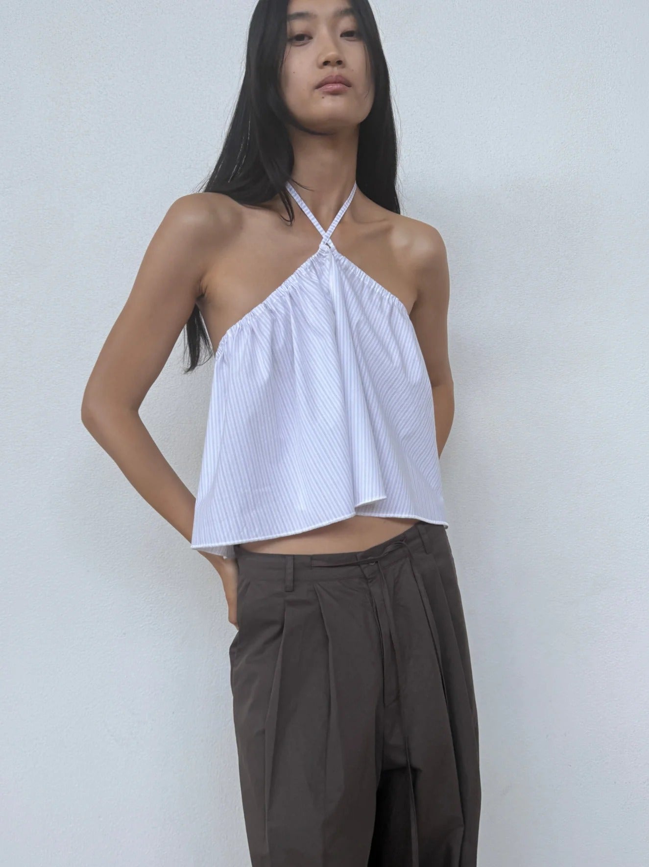 Turn Pant in Cocoa - Deiji Studios