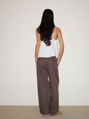 Turn Pant in Cocoa - Deiji Studios