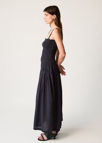 Lucia Dress in Navy - First Rite