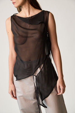 Sato Top in Black - Paloma Wool