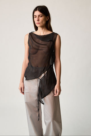 Sato Top in Black - Paloma Wool