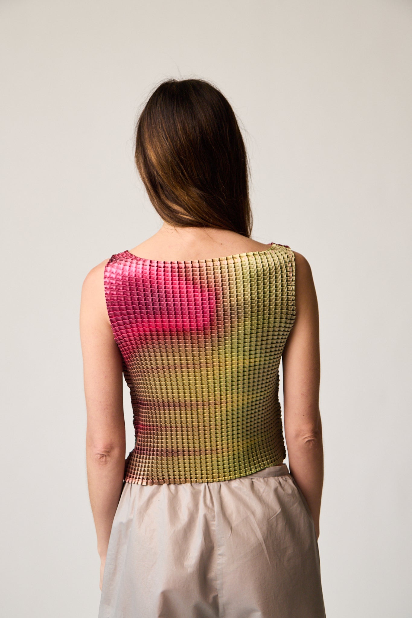 新作サルセーション　Back Pleat Tank Top 新作サルセーション Back Pleat Tank Top 新作サルセーション Back