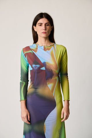 Swirl Dress in Openfield - Nin Studio