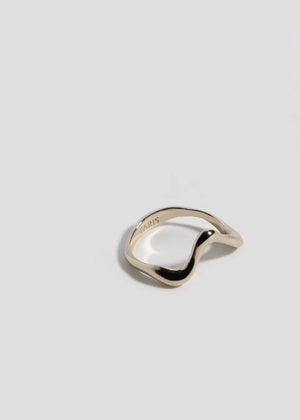 Wave Ring - 14k - Faris