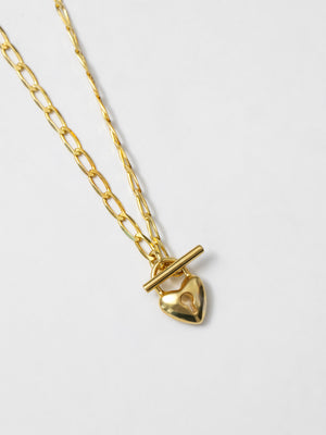 Heart Lock Necklace