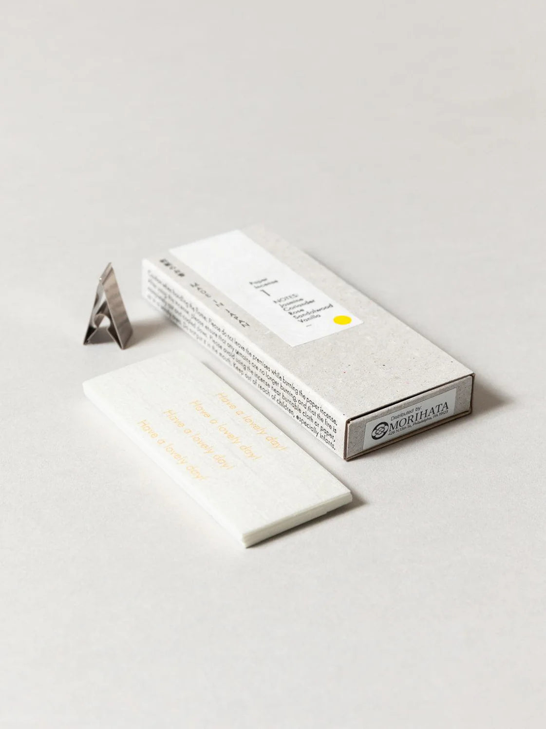 Washi Paper Incense Strips - Floral Warmth