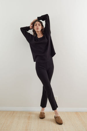 Easy Legging  in Black - Wol Hide