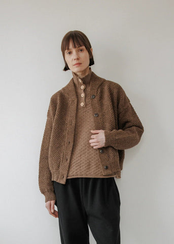 Box Bomber in Umber - Wol Hide