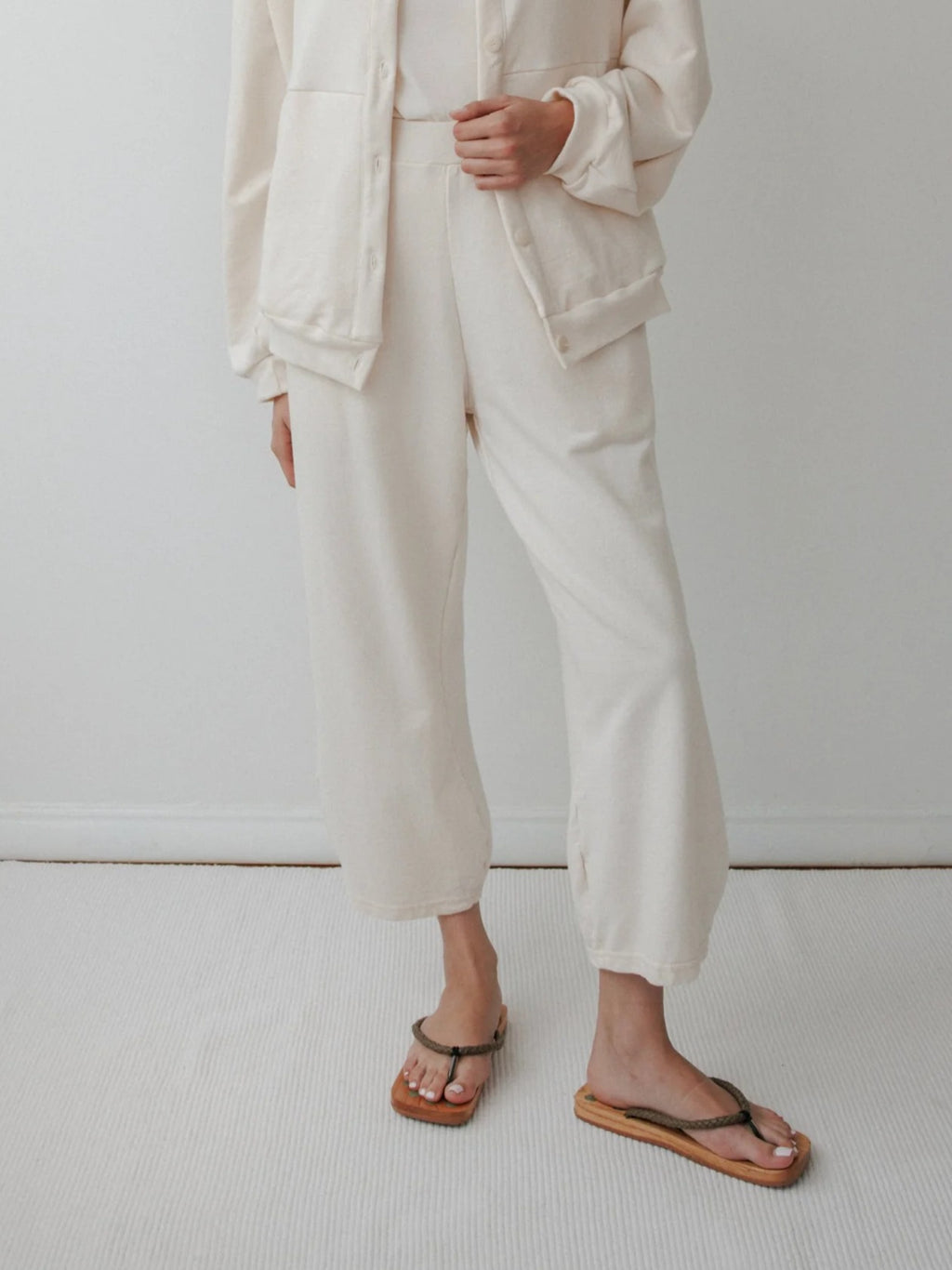 Summer Sweatpant in Natural - Wol Hide
