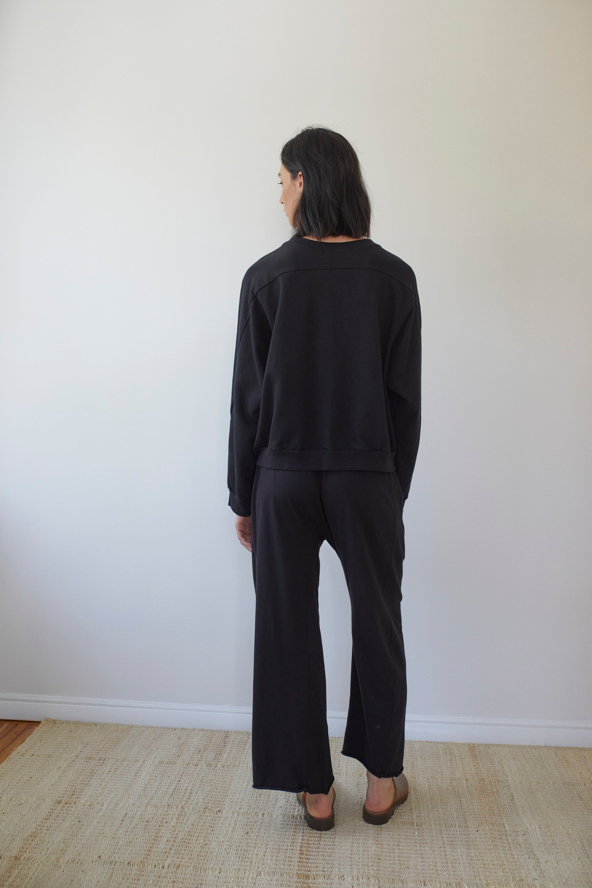 Easy Pant in Black - Wol Hide