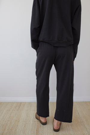 Easy Pant in Black - Wol Hide